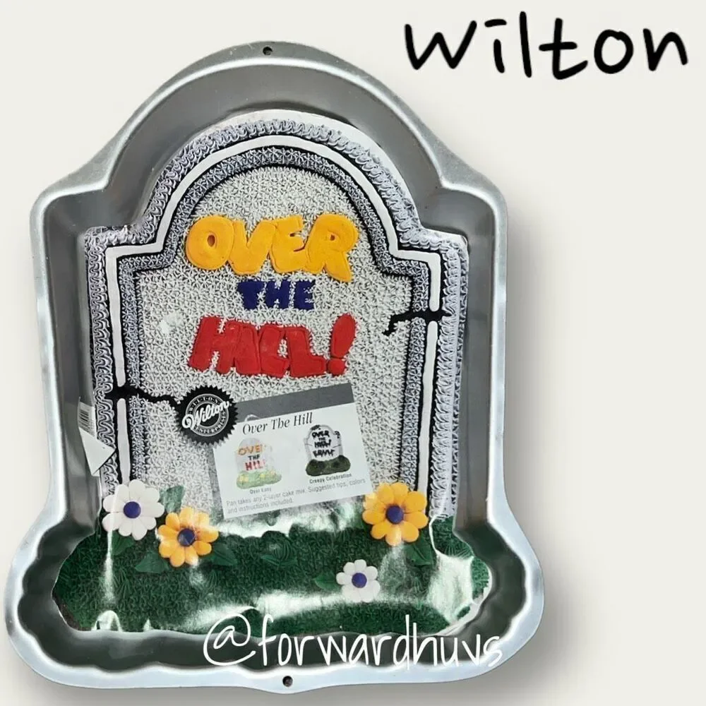Wilton Over The Hill Cake Pan with Instructions
